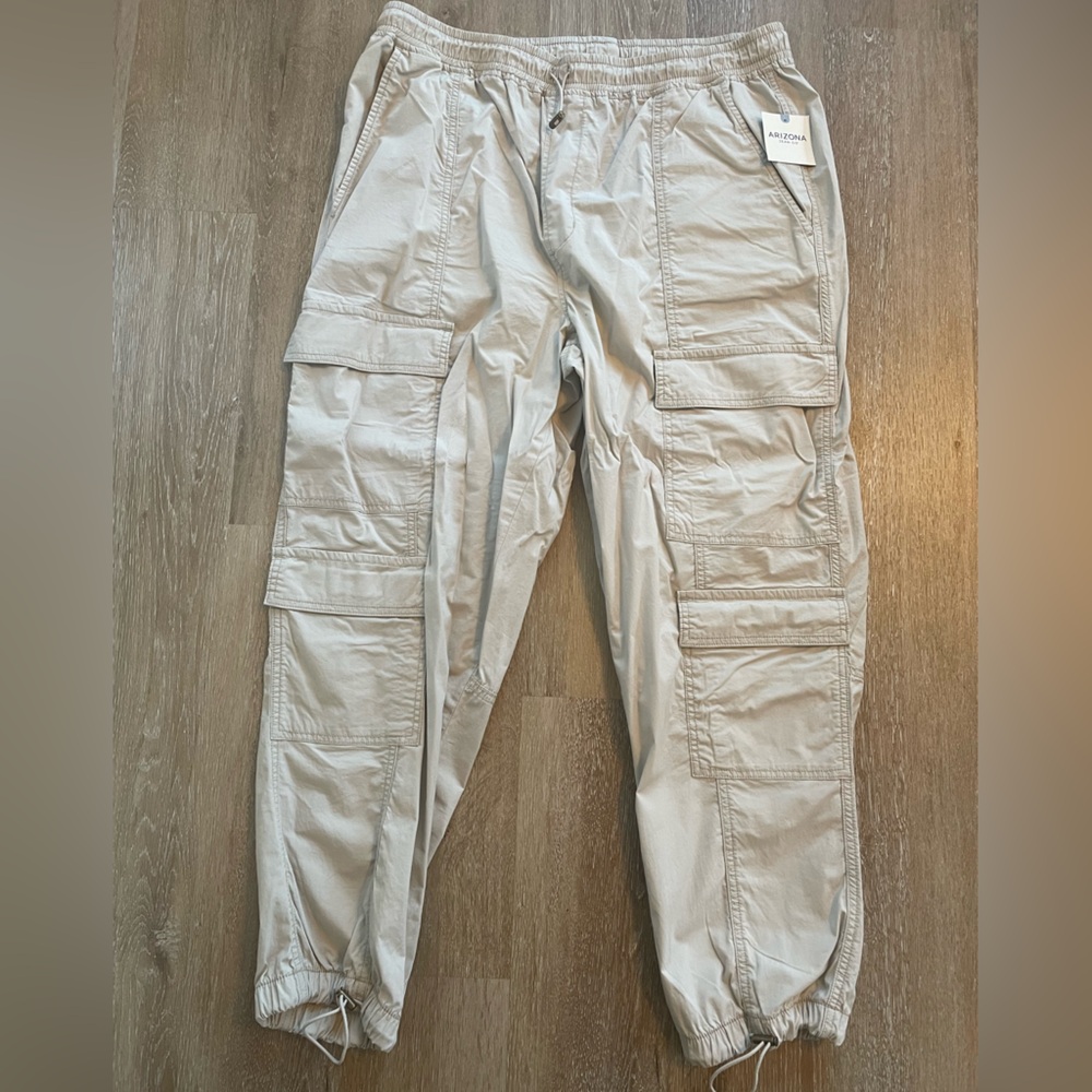 Arizona-Juniors Womens Low Rise Straight Pull-On Pants